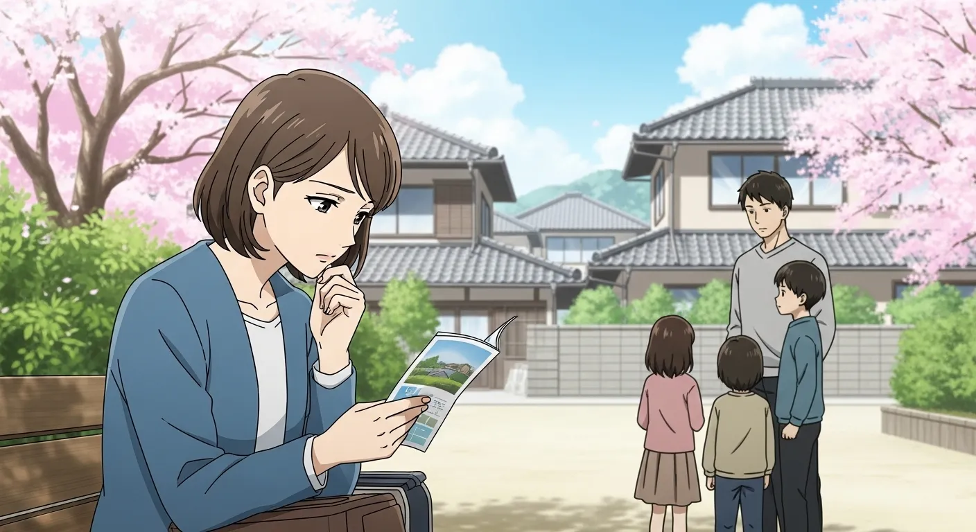 須賀川市で葬儀社選びについて相談している夫婦のイラスト